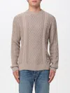 Tommy Jeans Sweater  Men Color Dove Grey In Gray