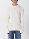 Tommy Jeans Sweater  Men Color Ivory In White