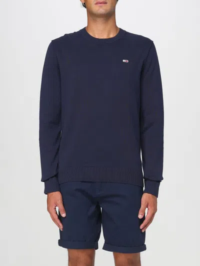 Tommy Jeans Sweater  Men Color Navy In Blue