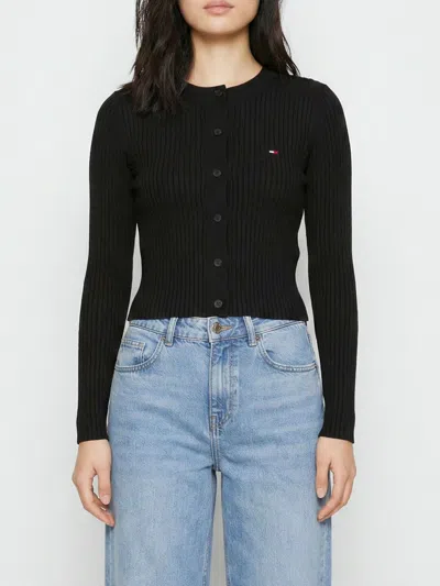 Tommy Jeans Cardigan Woman  In Black
