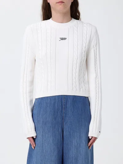 Tommy Jeans セーター  レディース カラー アイボリー In White