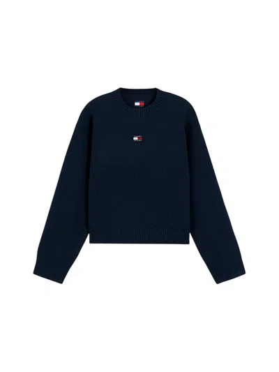 Tommy Jeans Sweaters Blu In Blue