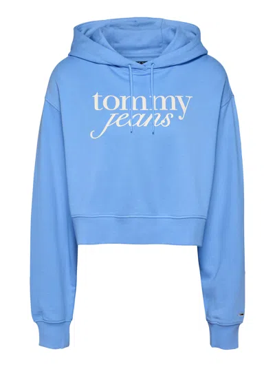 Tommy Jeans Sweaters Clear Blue In Multi