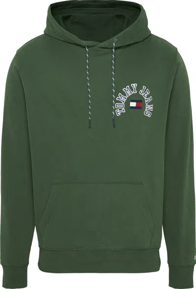 Tommy Jeans Sweaters Green In Verde Blu E Verdi
