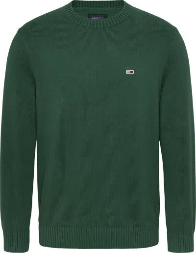 Tommy Jeans Sweaters Green In Verde Blu E Verdi