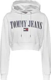 Tommy Jeans Sweaters White In Bianco Chiari E Naturali