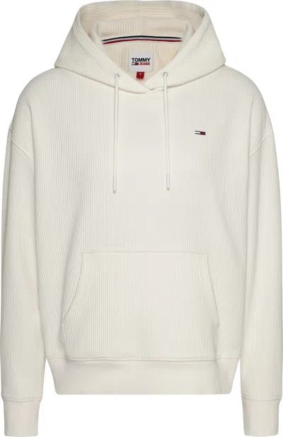 Tommy Jeans Sweaters White In Bianco Chiari E Naturali