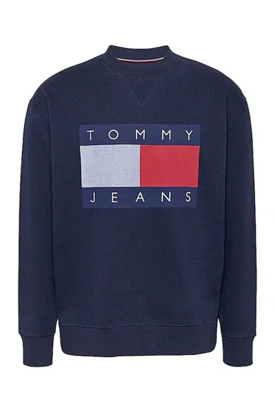 Tommy Jeans Sweatshirt In Blue