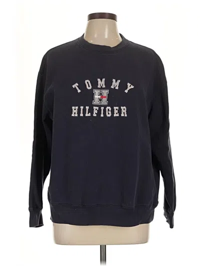 Pre-owned Tommy Jeans Sweatshirt In Blue