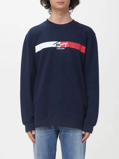 TOMMY JEANS TOMMY JEANS RELAXED COTTON SWEATSHIRT WITH LOGO,I14177009