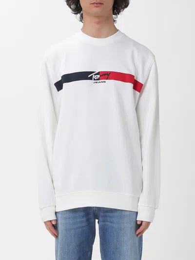 Tommy Jeans Sweatshirt Men  In Metallic