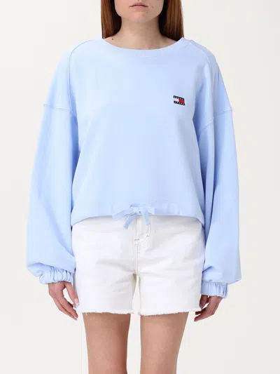 Tommy Jeans Sweatshirt  Woman Color Gnawed Blue