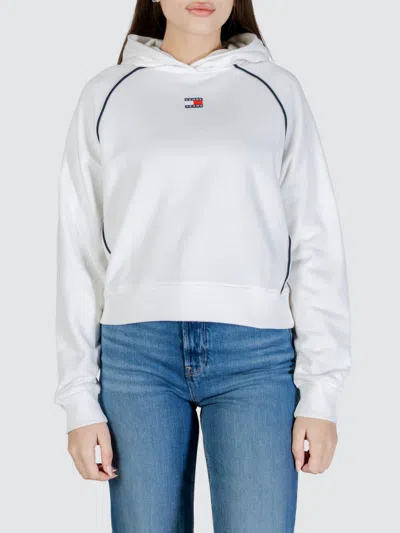 Tommy Jeans Sweatshirt  Woman Color Yellow Cream In White