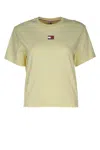 Tommy Jeans T-shirt In Lemonzest