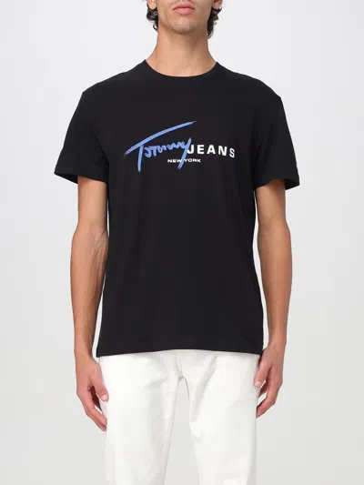Tommy Jeans T-shirt  Men Color Black
