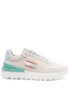 Tommy Jeans Tech Runner Low-top Sneakers In Neutrals