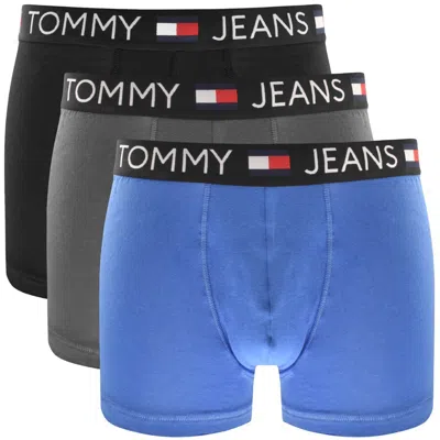 Tommy Jeans Three Pack Boxer Trunks In Multi