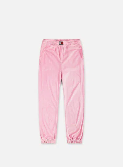 Tommy Jeans Tjw Velour Badge Sweatpant Clothing