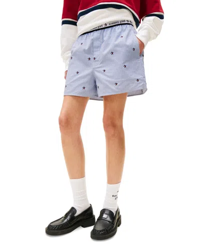 Tommy Jeans Tommy Girl Women's Cotton Embroidered Short