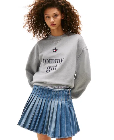 Tommy Jeans Tommy Girl Women's Graphic Crewneck Sweatshirt
