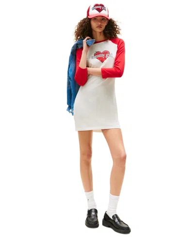 Tommy Jeans Tommy Girl Women's Raglan T-shirt Dress