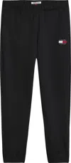 Tommy Jeans Trousers Black In Nero Neri E Grigi