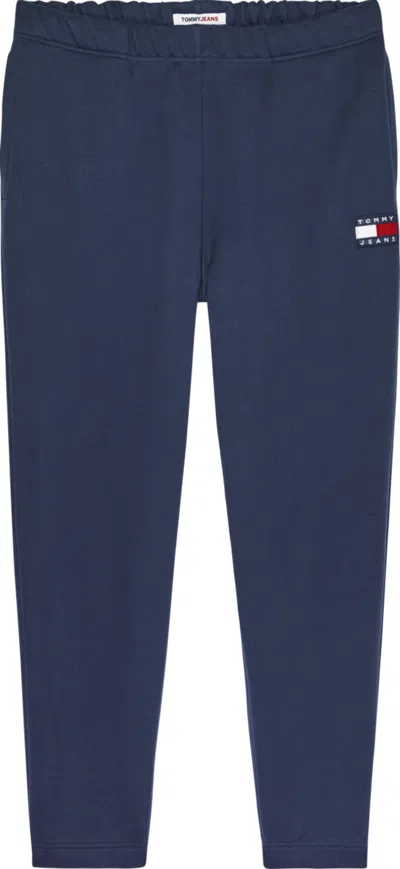 Tommy Jeans Trousers Blue In Blu Blu E Verdi