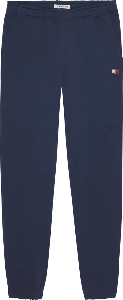 Tommy Jeans Trousers Blue In Blu Blu E Verdi