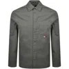 Tommy Jeans Regular Twill Shirts In Washed Black In Grey