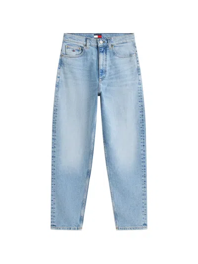 Tommy Jeans Ultra High-rise Mom Jeans In Blue