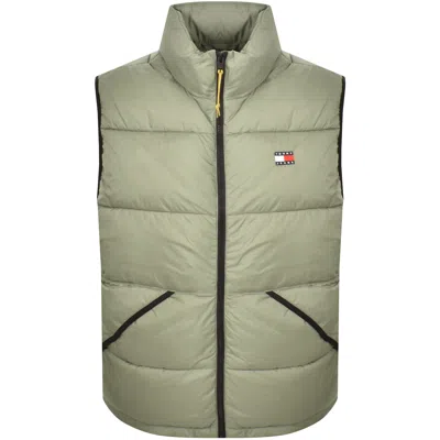 Tommy Jeans Vail Puffer Gilet Green