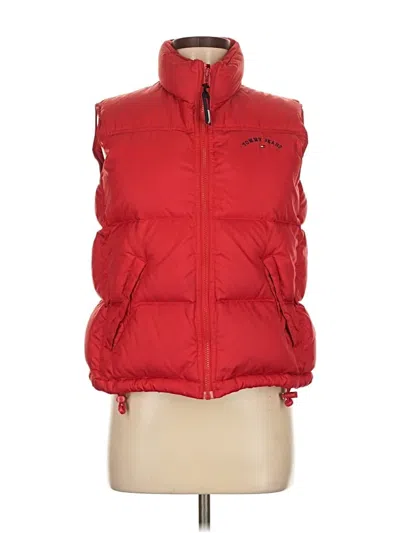 Pre-owned Tommy Jeans Vest In Red