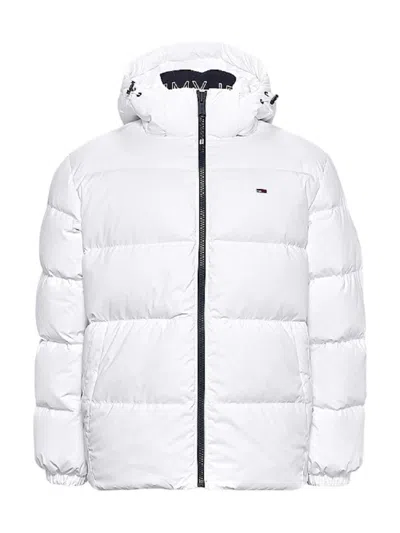 TOMMY JEANS TOMMY JEANS WHITE PADDED JACKET