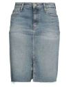 Tommy Jeans Woman Denim Skirt Blue Size 26 Cotton, Polyester, Elastane In Blue