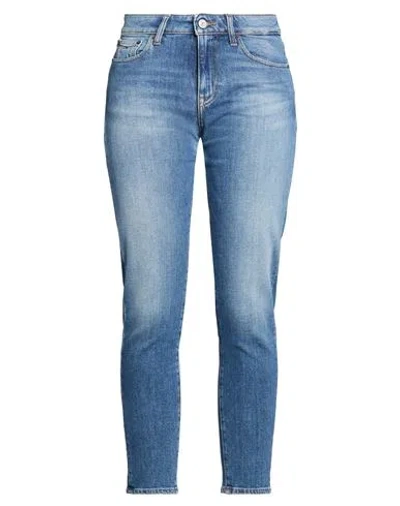 Tommy Jeans Woman Jeans Blue Size 24w-30l Cotton, Elastane