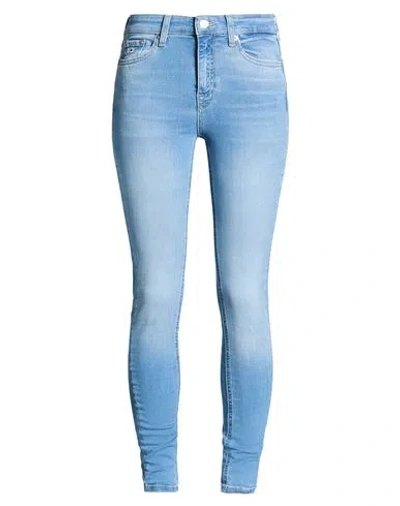 Tommy Jeans Woman Jeans Blue Size 25w-30l Cotton, Polyester, Elastane