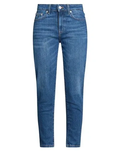Tommy Jeans Woman Jeans Blue Size 25w-30l Cotton, Elastane