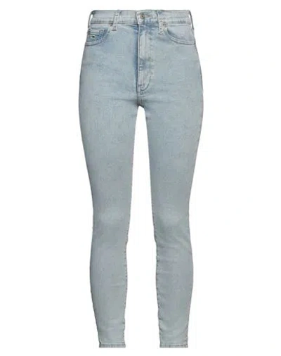 Tommy Jeans Woman Jeans Blue Size 29w-30l Cotton, Elastane