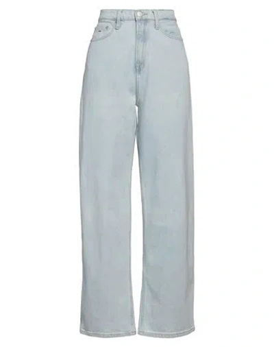 Tommy Jeans Woman Jeans Blue Size 29w-30l Cotton, Elastane