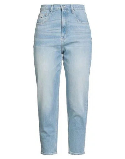 Tommy Jeans Woman Jeans Blue Size 30w-30l Cotton, Elastane