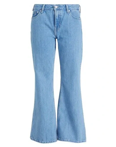 Tommy Jeans Woman Jeans Blue Size 30w-32l Cotton