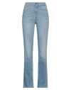 Tommy Jeans Woman Jeans Blue Size 31w-32l Cotton, Elastomultiester, Elastane