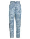 Tommy Jeans Woman Jeans Blue Size 31w-32l Recycled Cotton In Blue