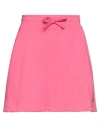 Tommy Jeans Woman Mini Skirt Fuchsia Size S Polyester, Cotton In Pink