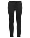 Tommy Jeans Woman Pants Black Size 30w-32l Cotton, Elastane In Black