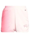 Tommy Jeans Woman Shorts & Bermuda Shorts Light Pink Size Xs Cotton, Polyester