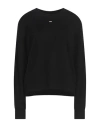 Tommy Jeans Woman Sweater Black Size M Cotton, Viscose, Polyamide