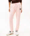 Tommy Jeans Women's Relaxed Fit Pull-on Sweatpants In Pink