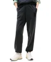 Tommy Jeans Women's High-rise Cotton Crest Sweatpants In Black