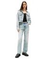 Tommy Jeans Women's Layla High-rise Slim Straight Jeans In Denim Light